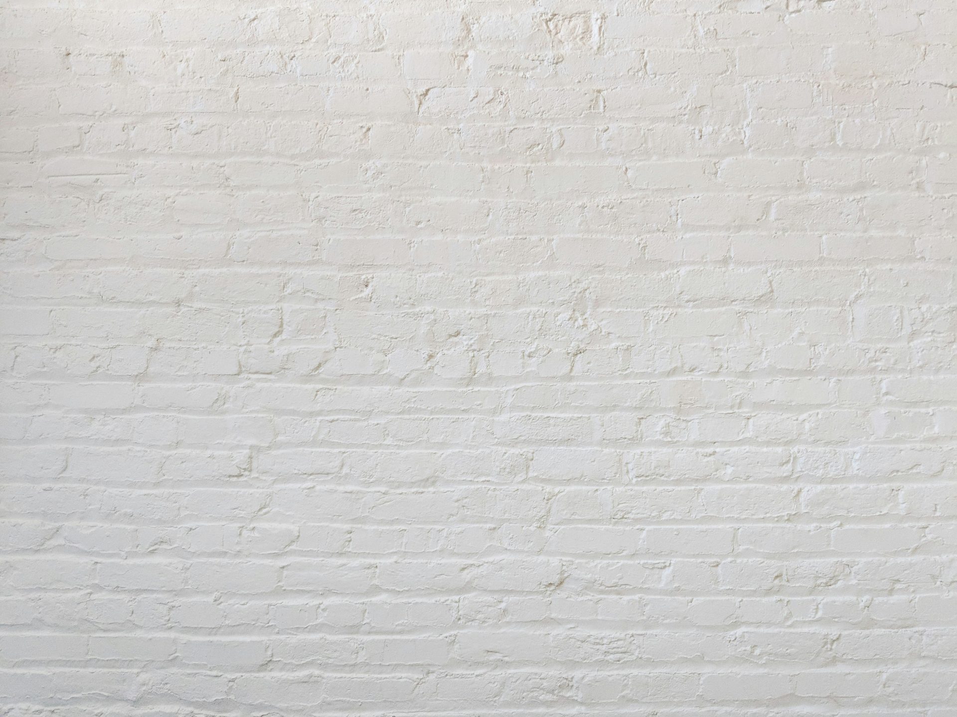 white brick wall